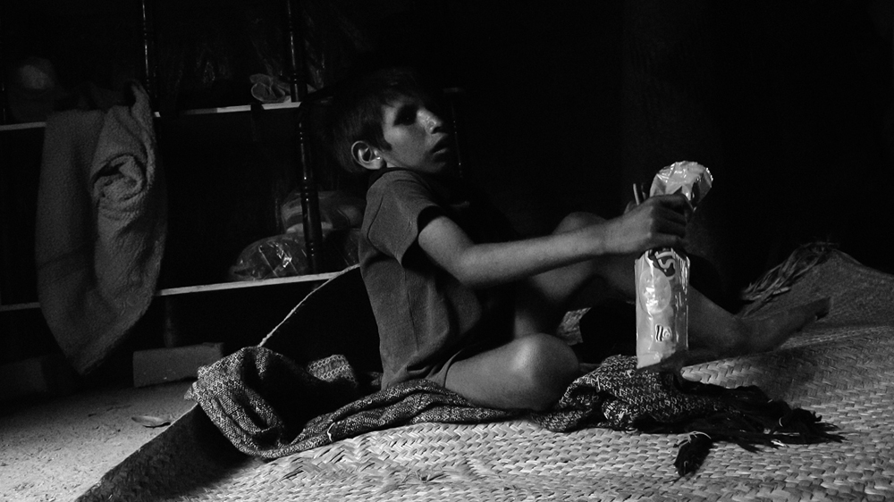 Eleven-year-old Agustín suffers from stunted growth [Prometeo Lucero]