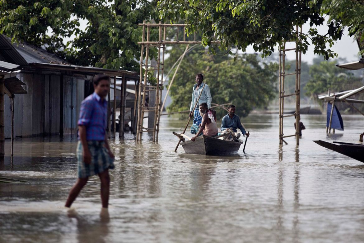 India, Nepal and Bangladesh Floods