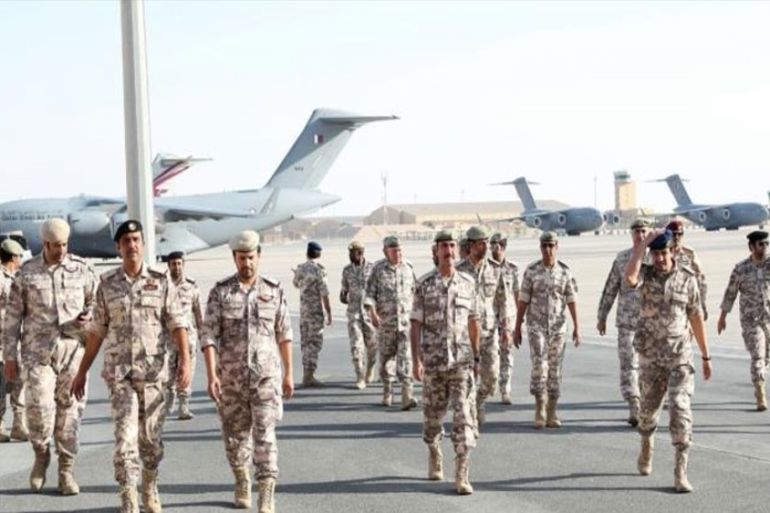 Qatari Armed Forces - Source: Qatar Defense ministry Twitter