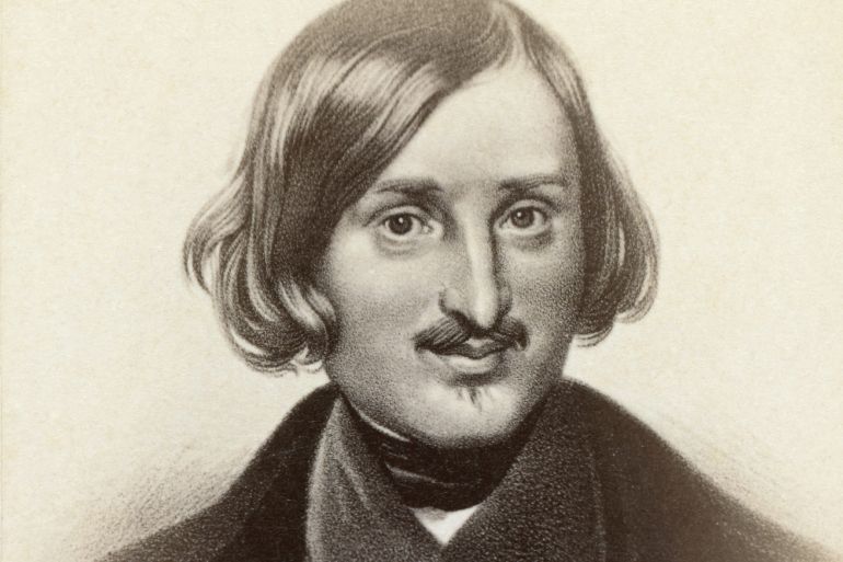 Gogol portrait from 19th century print