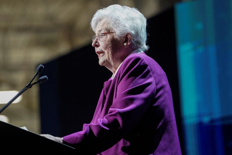 Alabama Governor Kay Ivey signed into law on Wednesday a ban on diversity, equity and inclusion programs in public schools, making the state one of a few to enact broad measures against what she and other Republicans call a leftward tilt in U.S. education. The bill, which passed Alabama's Republican-led legislature on Tuesday, bans public schools from maintaining diversity, equity and inclusion offices or teaching what the bill calls "divisive concepts" about race and identity, such as that of holding people of one race responsible for actions committed by the same racial group in the past. It also requires public institutions of higher education to designate bathrooms as only for males or females, a move that counters transgender rights advocates' push for gender-neutral bathrooms. "My administration has and will continue to value Alabama’s rich diversity, however, I refuse to allow a few bad actors ... go under the acronym of DEI, using taxpayer funds, to push their liberal political movement," Ivey said in a statement. The law is due to take effect in October. Republicans have rallied around opposition to DEI initiatives in U.S. schools, asserting that diversity-focused curricula and hiring practices are part of a liberal agenda to sow division and, in some cases, to discriminate against white people. Supporters of diversity, equity and inclusion initiatives say they aim to promote equality for underrepresented groups. "This is not only a form of classroom censorship," the American Civil Liberties Union of Alabama said in a statement opposing the legislation. "It’s an anti-truth bill which curtails an education on systemic inequities, racial violence, and the historic efforts to gain civil rights and civil liberties for marginalized communities throughout our nation’s history." Texas led the charge with anti-DEI legislation by forcing public schools to close their diversity offices last year. Utah's governor signed similar legislation earlier this year, and several other states have introduced anti-DEI bills during their current legislative sessions.