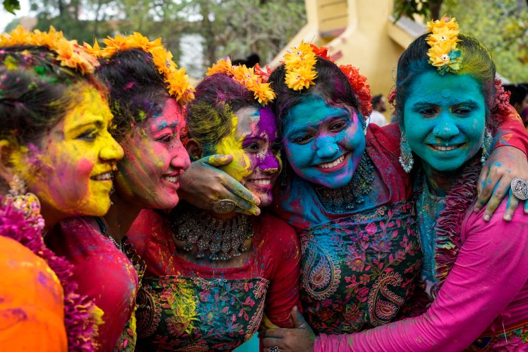 India celebrates Holi, the Hindu festival of colour